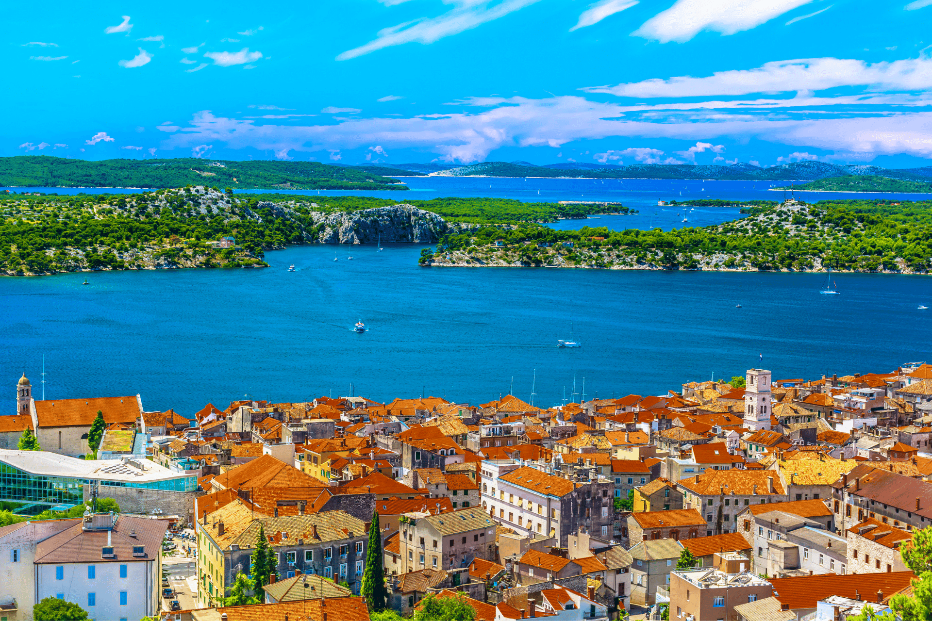 islands near sibenik