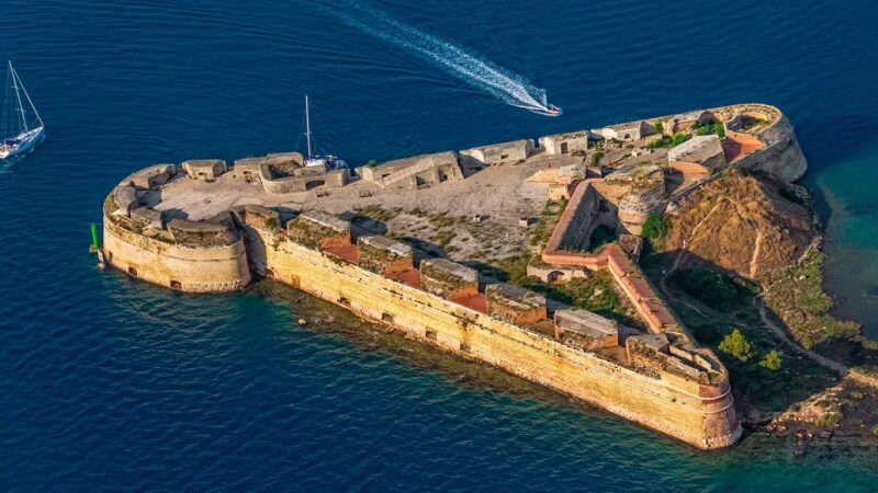 St. Nicholas Fort close to Šibenik